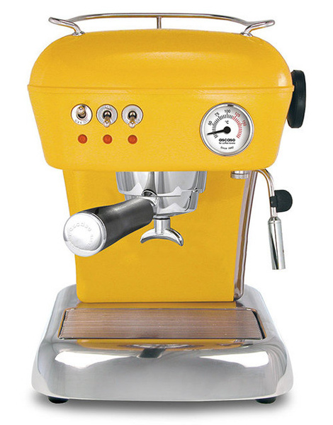 Ekspres do kawy ASCASO Dream Yellow matowy +GRATISY