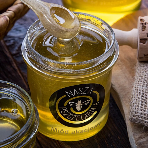 Miód akacjowy Nasza Pszczelarnia 450g