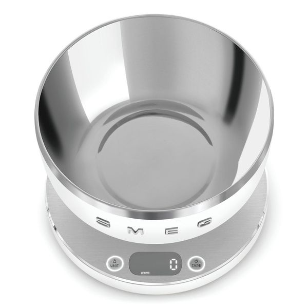 Cyfrowa waga kuchenna Smeg KSC01WHMWW - Biały mat