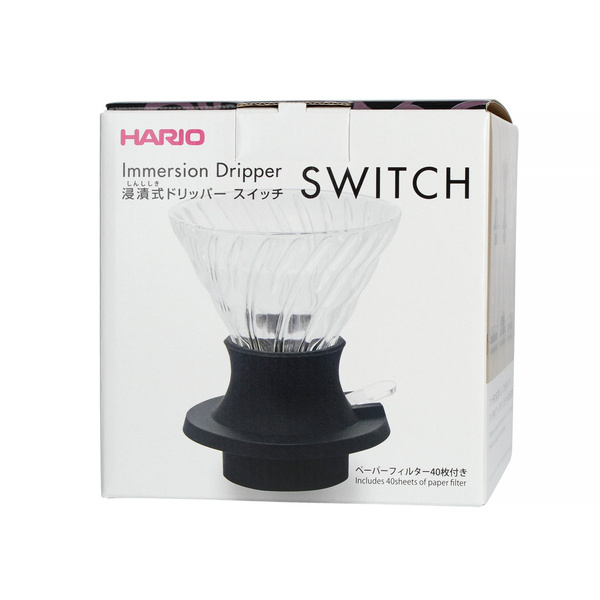 Zestaw Hario V60-03 Immersion Switch - drip + filtry