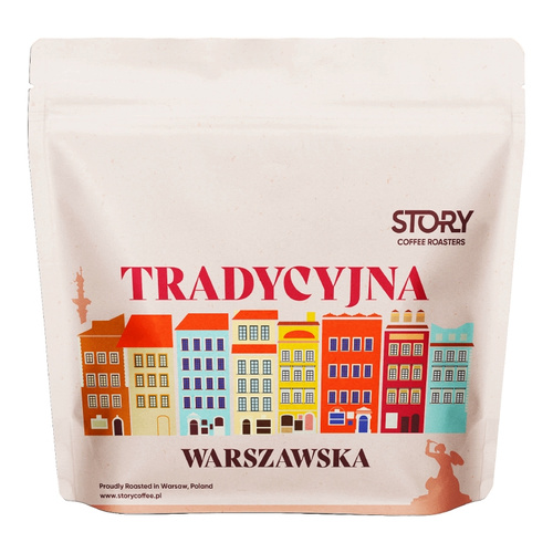 Kawa ziarnista Story Tradycyjna Warszawska 250g