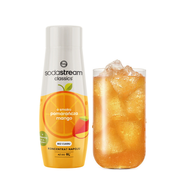 Syrop SodaStream Orange Mango Zero 440 ml - Bez cukru