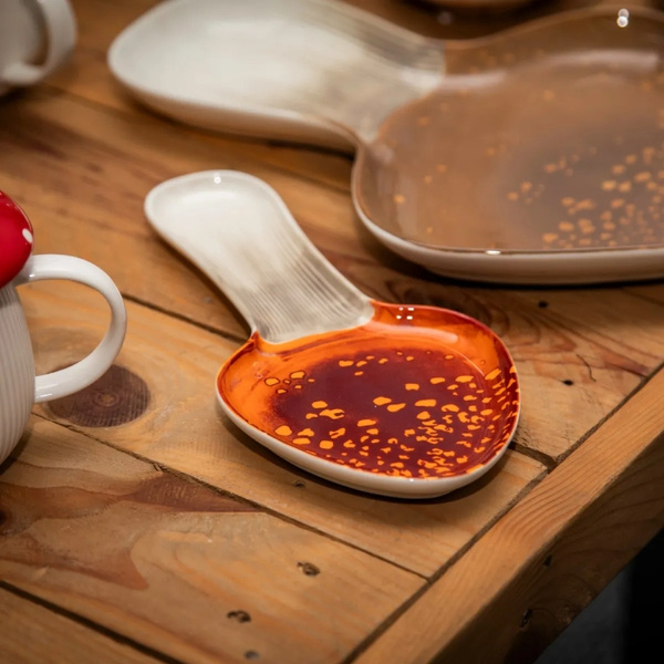 Talerz grzybek Altom Design Pod Kapeluszem 23x11cm