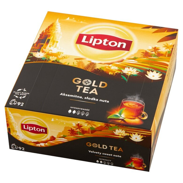 Herbata czarna Lipton Gold Tea 92x1,5g