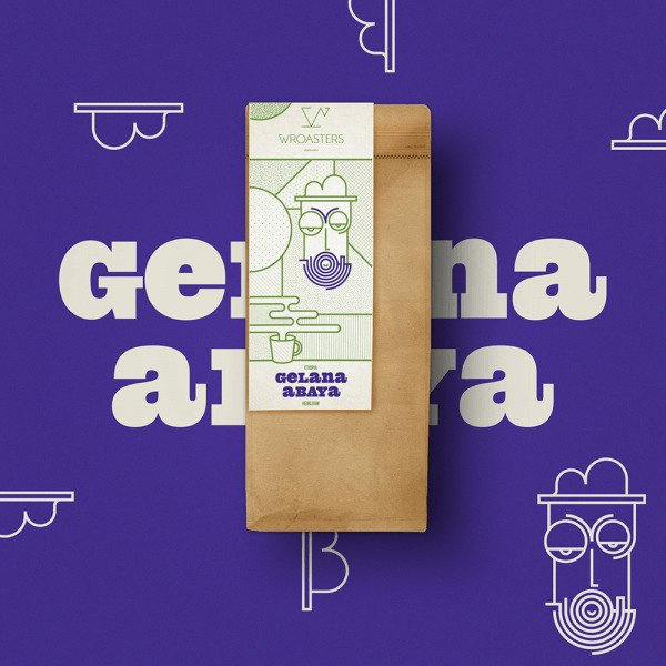 Kawa ziarnista Wroasters Etiopia Gelana Abaya 250g - NIEDOSTĘPNY 