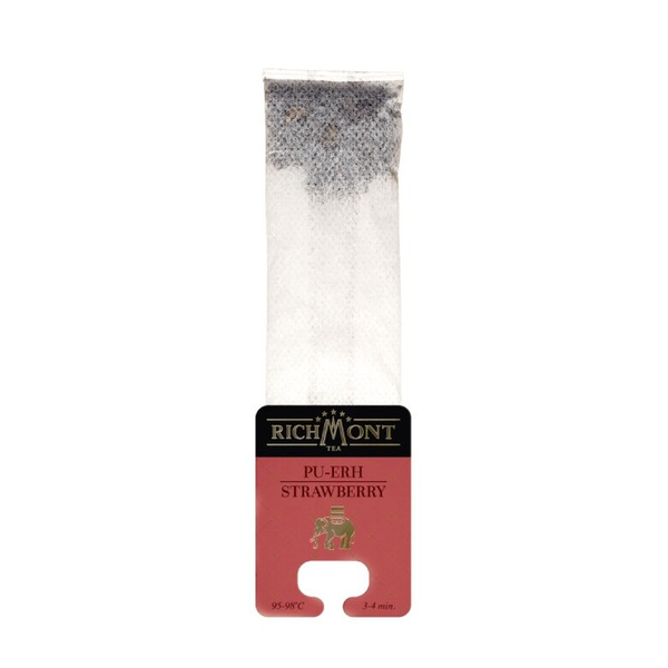 Herbata czerwona Richmont Pu-Erh Strawberry 40x4g