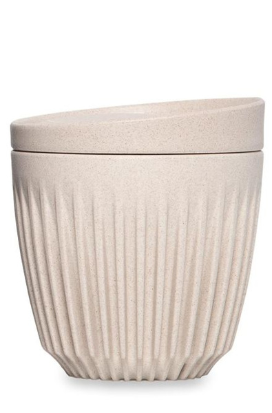 Kubek z pokrywką Huskee Natural 177ml