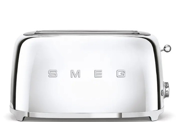 Toster na 4 kromki SMEG TSF02SSEU - Stalowy
