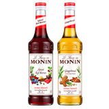 ZESTAW - Syrop MONIN SPICED RED BERRIES 0,7 L + Syrop GINGERBREAD MONIN 0,7 L