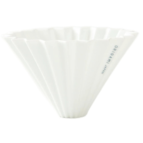 Ceramiczny Origami Dripper M - Biały
