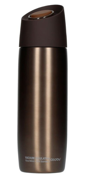 Asobu 5th Avenue Coffee Tumbler - brązowy kubek termiczny 390 ml - NIEDOSTĘPNY