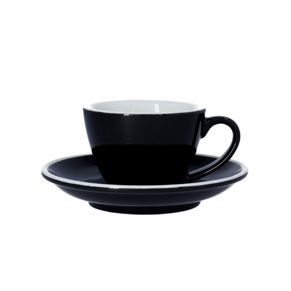 Filiżanka do kawy EPIC Tulip 145 ml - Czarna