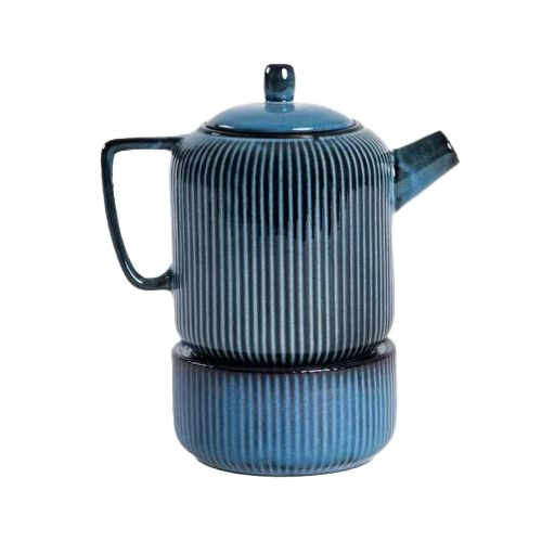 Dzbanek z podgrzewaczem Homla Mirande 950ml - Granatowy – NIEDOSTĘPNY