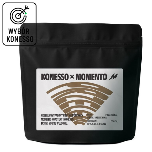 Kawa ziarnista Momento Konesso Filtr 250g - opinie w konesso.pl