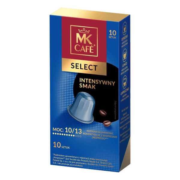 OUTLET - Kapsułki do Nespresso MK Cafe Select 10 sztuk