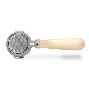 Portafilter Lelit PLA580M - naked 58 mm - Drewno klonowe