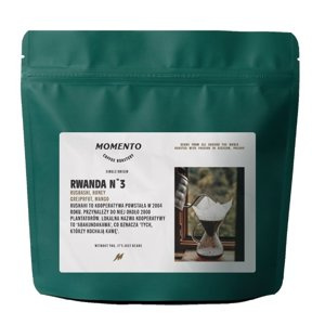 Kawa ziarnista Momento Rwanda Nº3 Rushashi 250g - NIEDOSTĘPNY