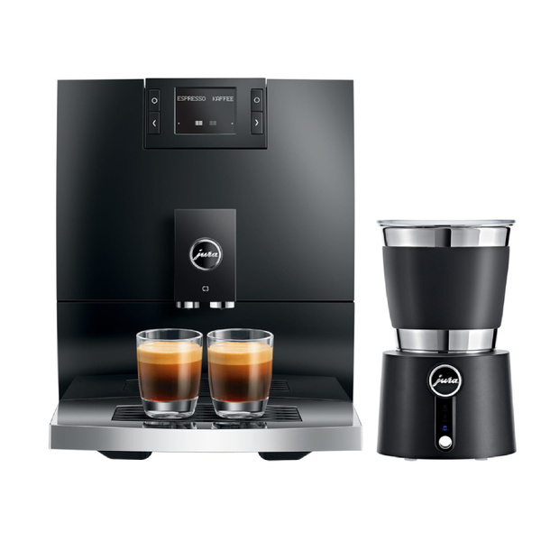 ZESTAW - Ekspres do kawy Jura C3 Piano Black (EA) + spieniacz mleka JURA Hot&Cold