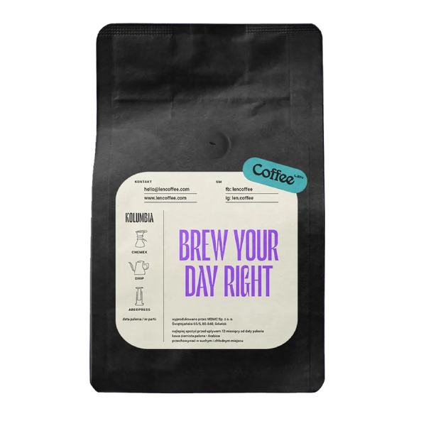 Kawa ziarnista Leń Coffee Kolumbia Nestor Lasso 200g