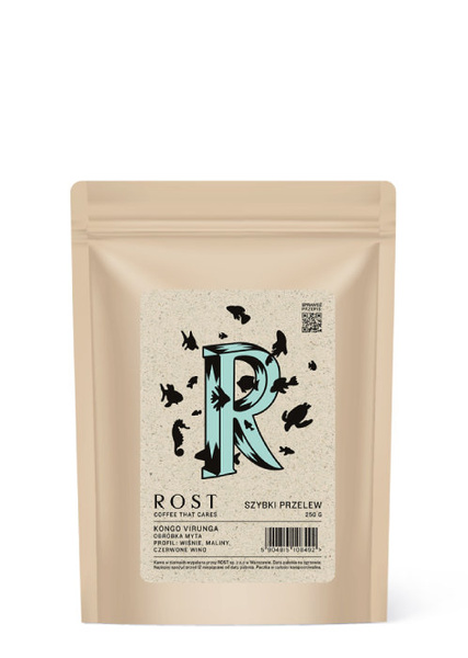 Kawa ziarnista ROST Kongo Virunga 250g - NIEDOSTĘPNY