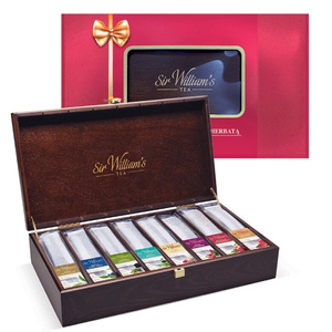 Skrzynka pełna herbat Sir Williams Royal Taste