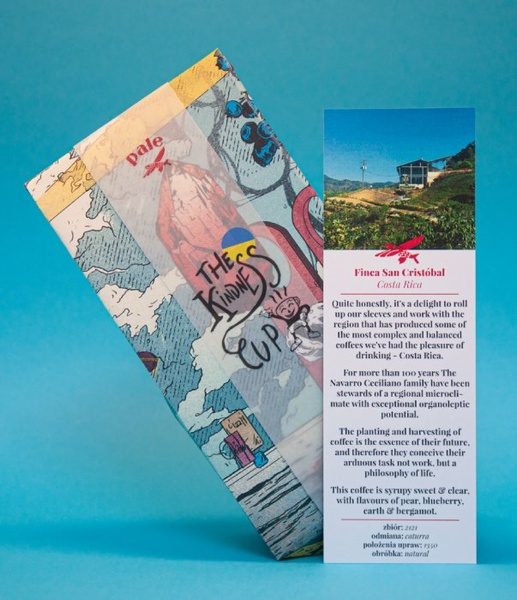 Kawa ziarnista Pale Kindness Cup #5 Costa Rica Finca San Cristobal FILTR 200g - NIEDOSTĘPNY