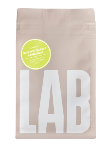 Kawa ziarnista Coffeelab Brazil Igarape Rainforest 250g - opinie w konesso.pl