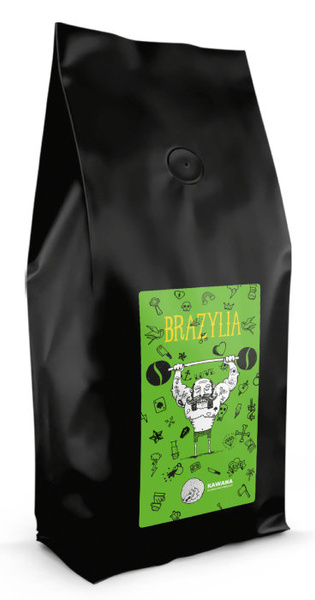 Kawa ziarnista Kawana Brazylia Paraiso 1kg - NIEDOSTĘPNY