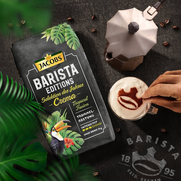 Kawa ziarnista Jacobs Barista Editions Tropical Fusion 1kg - NIEDOSTĘPNY