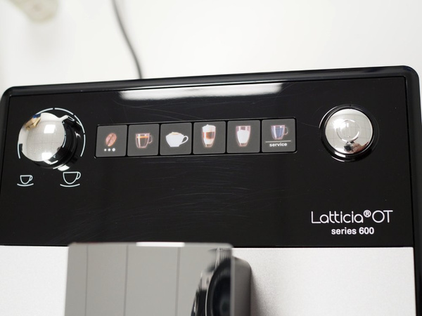 OUTLET 63445 - Ekspres do kawy Melitta Latticia OT F300-101 - Srebrny