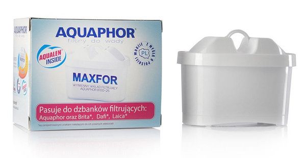  Wkład filtrujący wodę AQUAPHOR B100-25 Maxfor - 6 sztuk