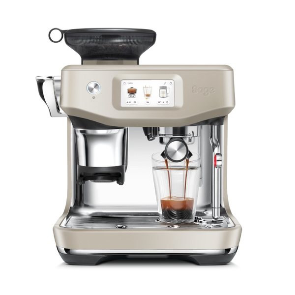 Ekspres do kawy Sage the Barista Touch™ Impress SES882ALM - Beżowy + ZESTAW AKCESORIÓW BARISTY GRATIS