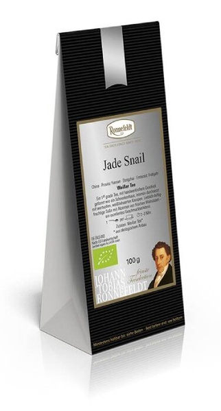 Herbata biała Ronnefeldt Jade Snail BIO 100g - NIEDOSTĘPNY