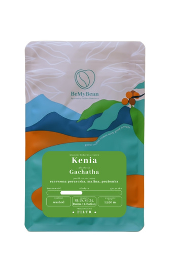 Kawa ziarnista BeMyBean Kenia Gachatha Filtr 250g