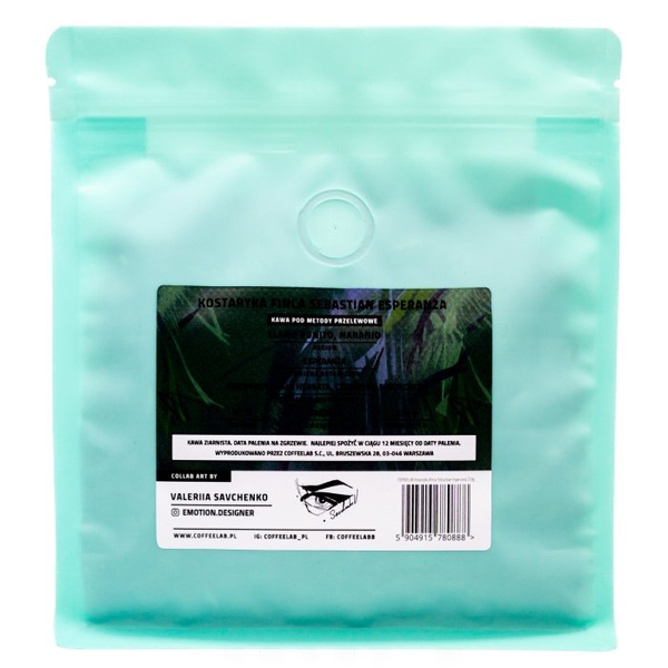 Kawa ziarnista Coffeelab Kostaryka Finca Sebastian Esperanza 250g - NIEDOSTĘPNY