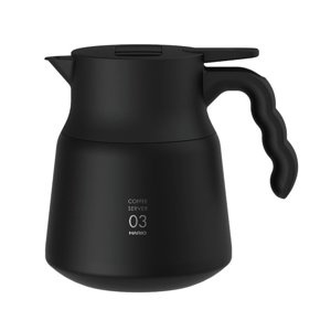 Dzbanek termiczny Hario Insulated Stainless Steel Server V60-03 PLUS Czarny - 800 ml - NIEDOSTĘPNY - opinie w konesso.pl