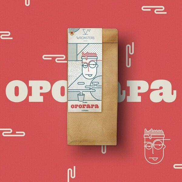 Kawa ziarnista Wroasters Kolumbia Oporapa 250g - NIEDOSTĘPNY 