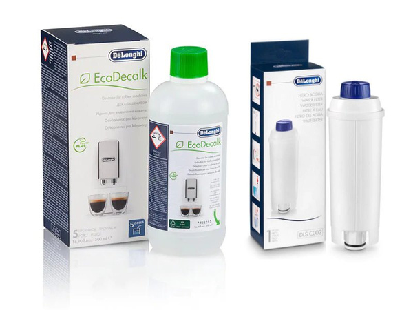 ZESTAW - Filtr + odkamieniacz DeLonghi