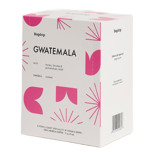 Drip Bag Coffee Bagdrip Gwatemala - 8x11g