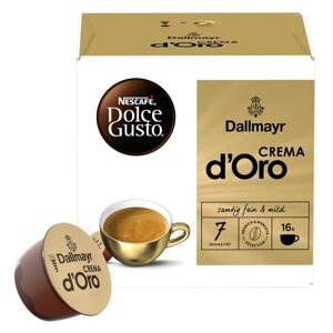 Kapsułki NESCAFÉ® Dolce Gusto® Dallmayr Crema d'Oro 16 sztuk