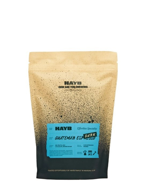 Kawa ziarnista HAYB DARK Guatemala Huehuetenango 250 g