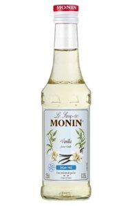 Syrop VANILLA SUGAR FREE MONIN -  syrop bezcukrowy waniliowy 0,25 L
