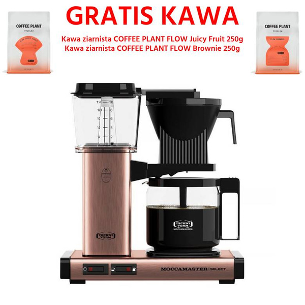 Ekspres do kawy Moccamaster KBG 741 Select Copper - Miedziany + GRATIS KAWA 2x250g – NIEDOSTĘPNY