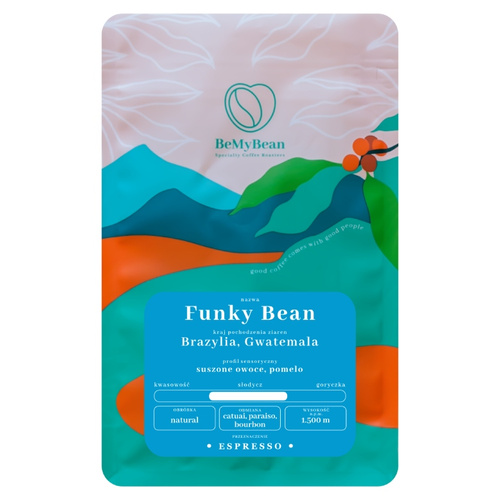 Kawa ziarnista BeMyBean Funky Bean 1kg