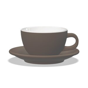 Filiżanka Club House Tulipano 300ml - Brązowa