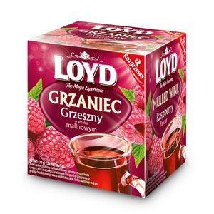 Herbata Loyd Grzaniec Grzeszny o smaku malinowym 10x3g