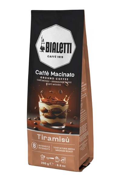 Kawa mielona Bialetti Caffe Macinato Espresso Tiramisu 250g