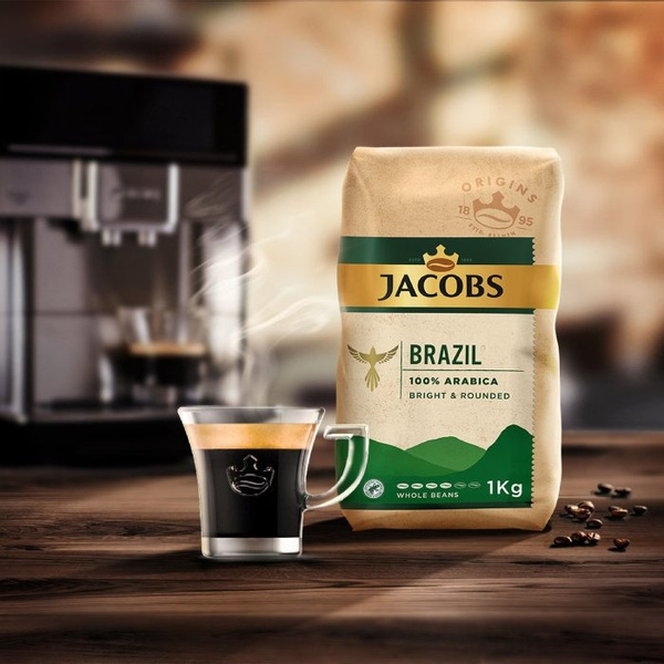 Kawa ziarnista Jacobs Origins Brazil 100% Arabica 1kg - NIEDOSTĘPNY