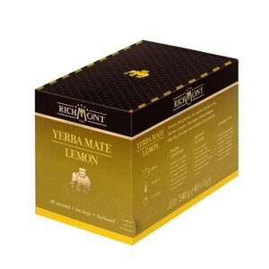 Ziołowa herbata Richmont Yerba Mate Lemon - 40x6g - opinie w konesso.pl