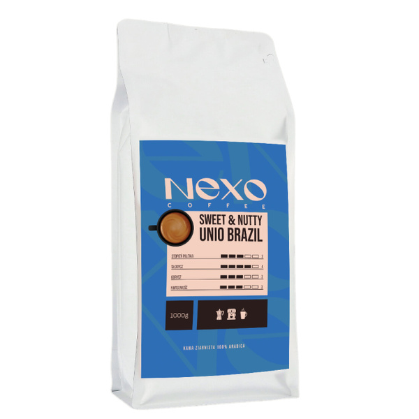 Kawa ziarnista NEXO Coffee Unio Brazil 1kg